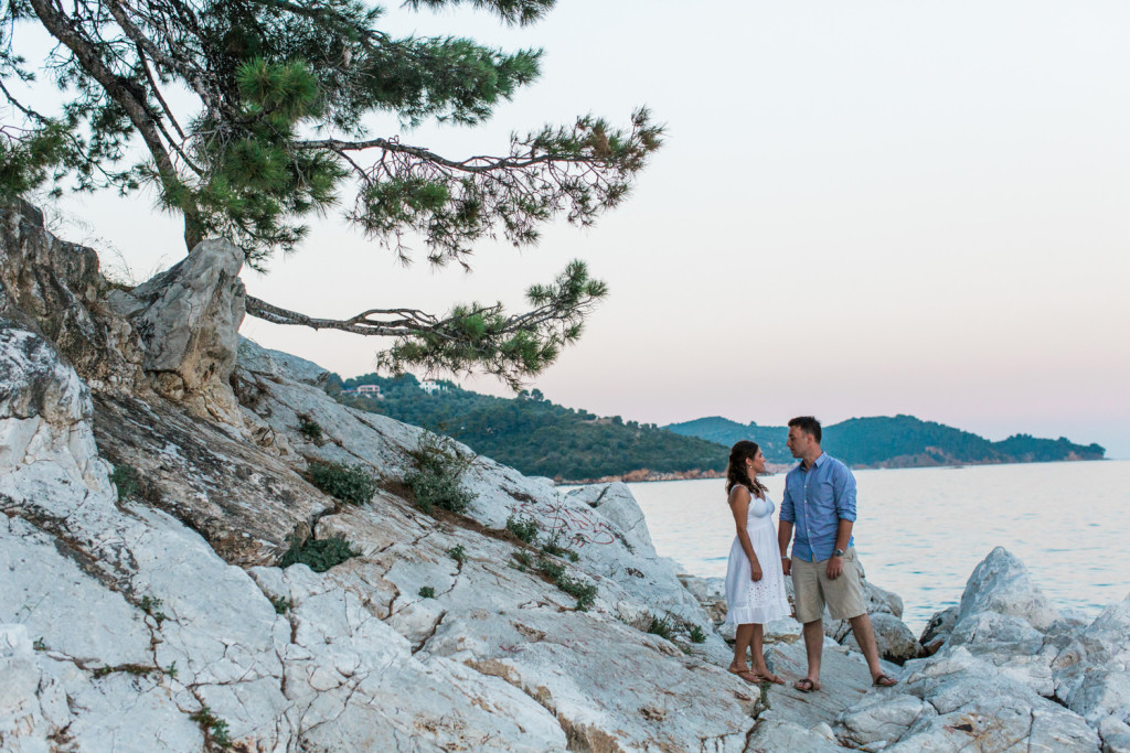 engagement photography in the greek islands