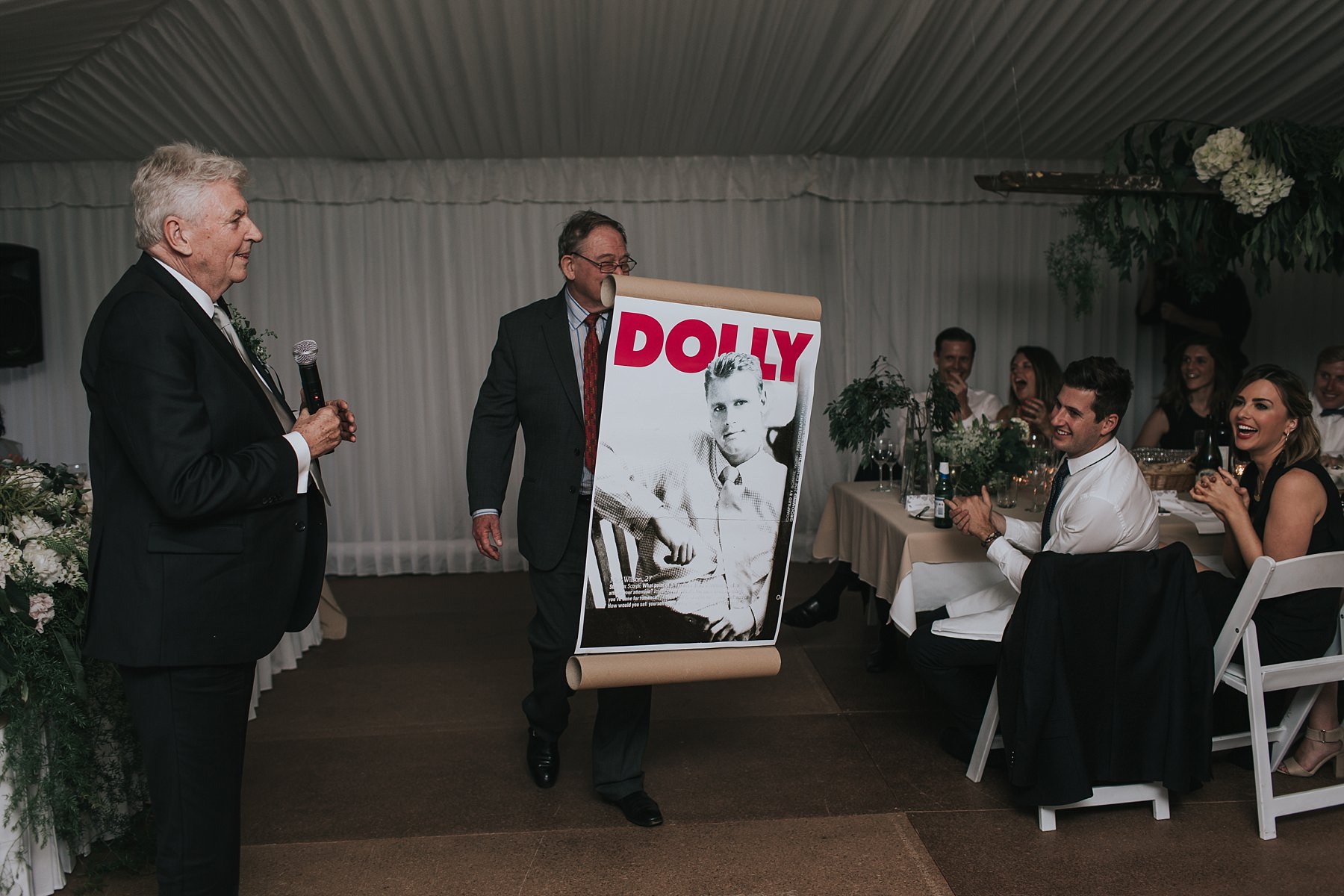 groom modelled on cover of dolly magazine