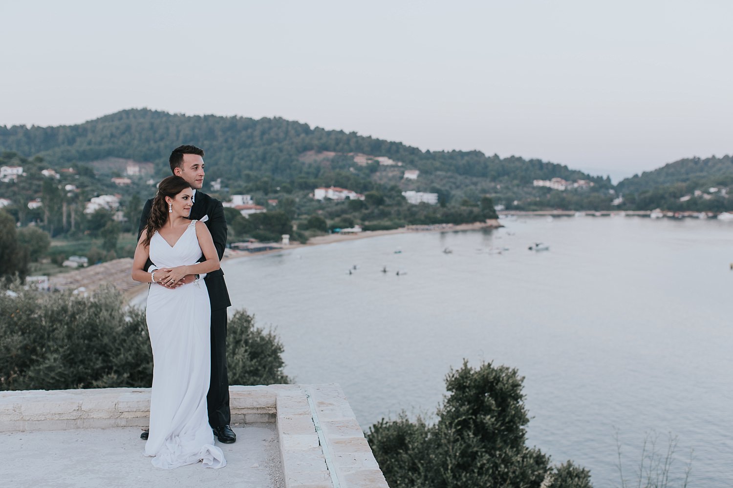 greek islands wedding photography