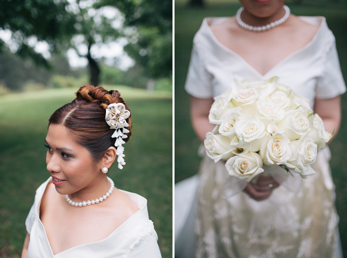bouquet-and-hair-styling