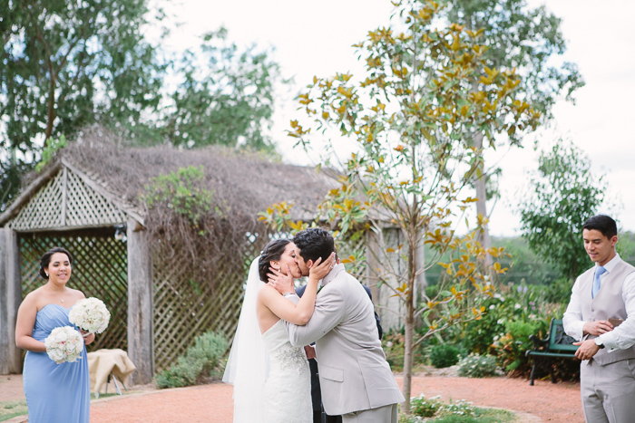 The Wedding Kiss at Belgenny Farm