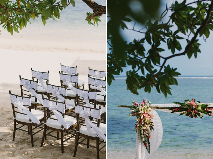Beach Wedding at Fiji Warwick Resort & Spa