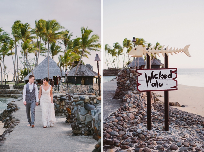 Happy couple gets married in Fiji