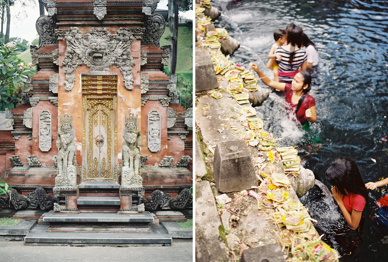 sacred cleansing rituals at tirta empul holy spring temple