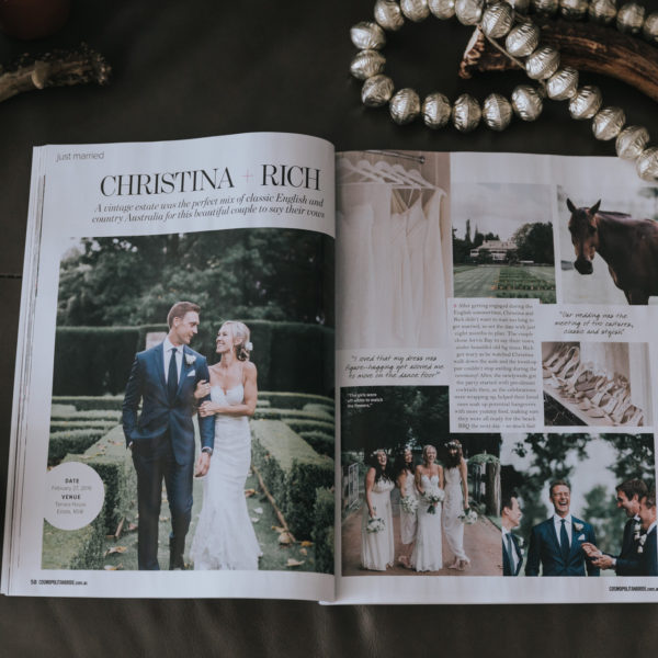 Cosmo Bride Real Wedding Feature | Christina & Rich