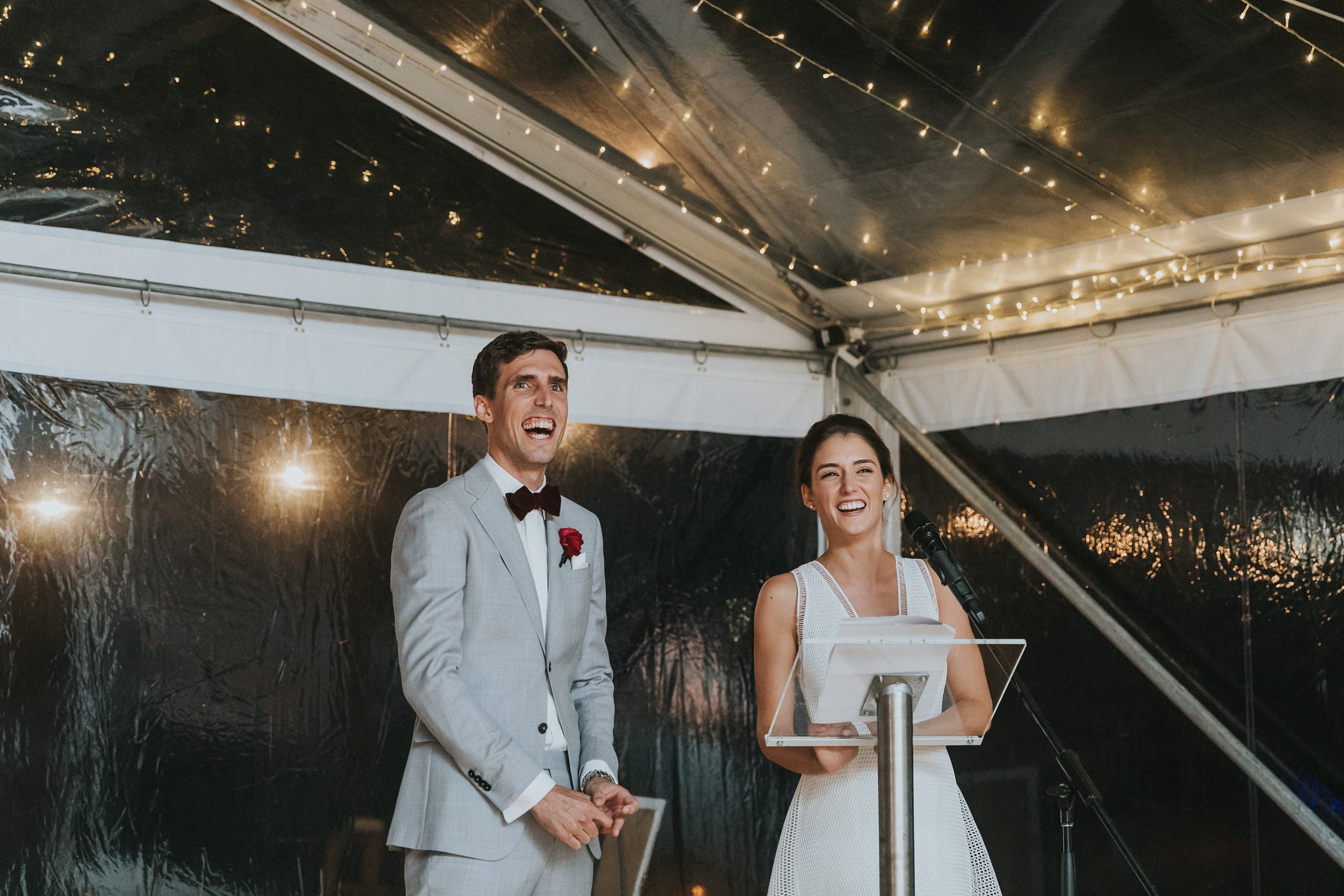 bride and groom speech photo