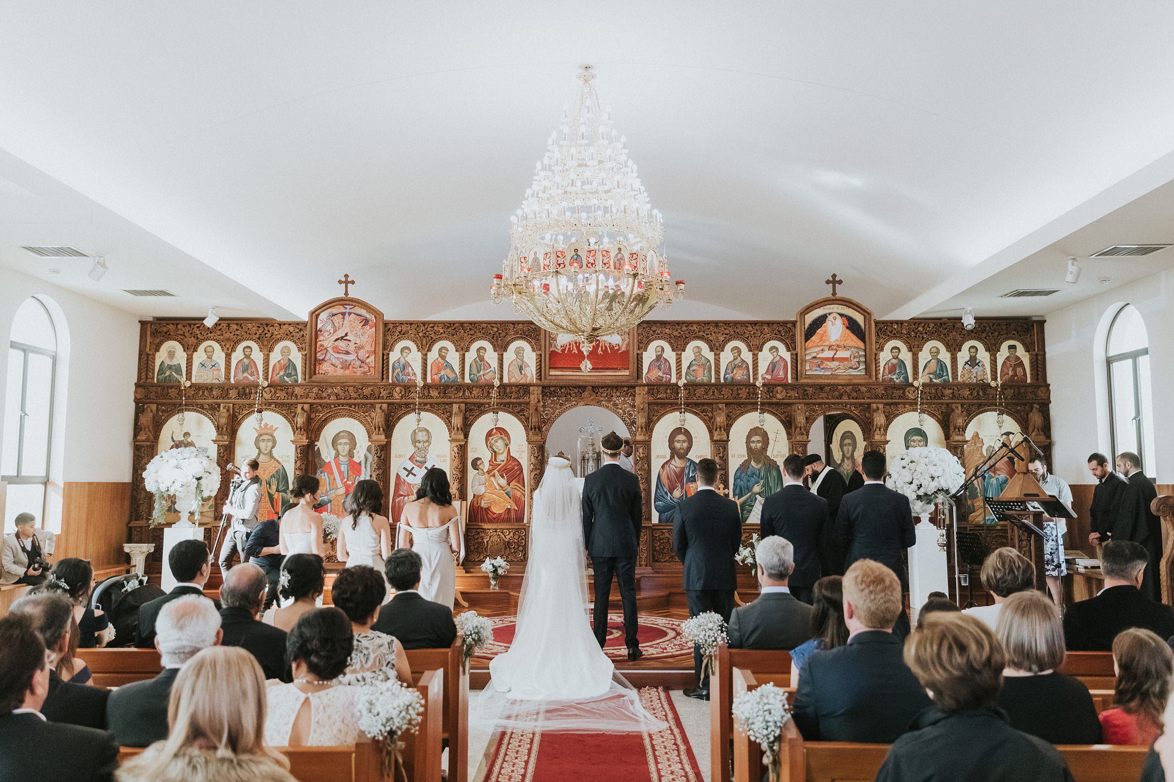 antiochian wedding ceremony photography