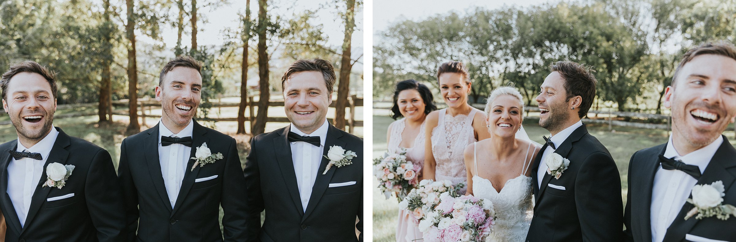 candid photos of the bridal party